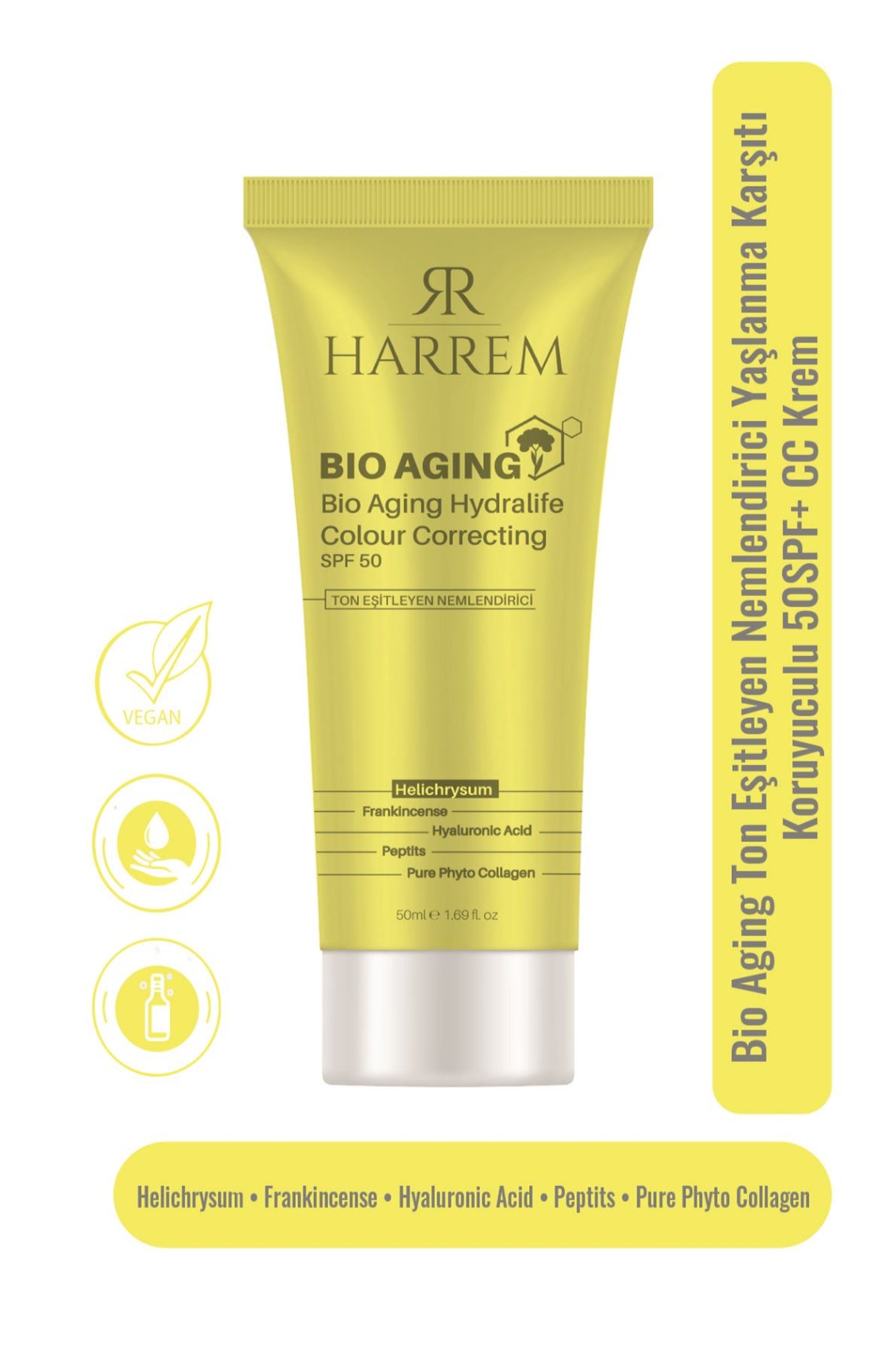 Bio Aging Moisturising Anti-Aging High Protective 50+ SPF CC Cream 50 ML
