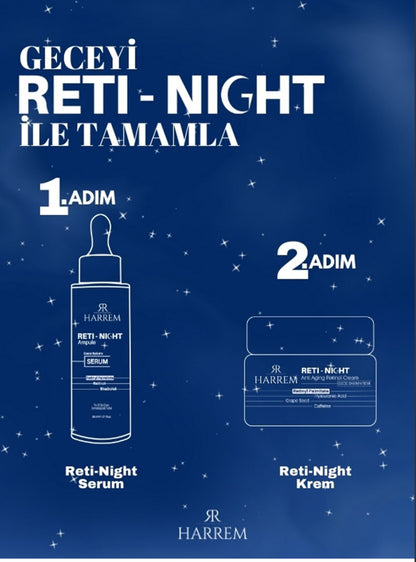 Reti-Night Serum Anti-Aging Aufpolsterndes Retinol & Kollagen Serum 30 Ml