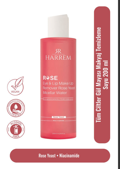 Rosenserie Make-up-Reinigungswasser mit Rosenhefetonikum 200 Ml