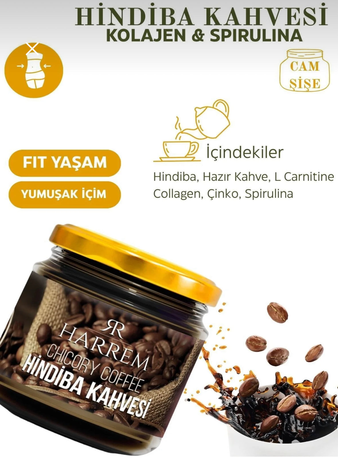 Hindiba Kahvesi/Chicorée-Kaffee